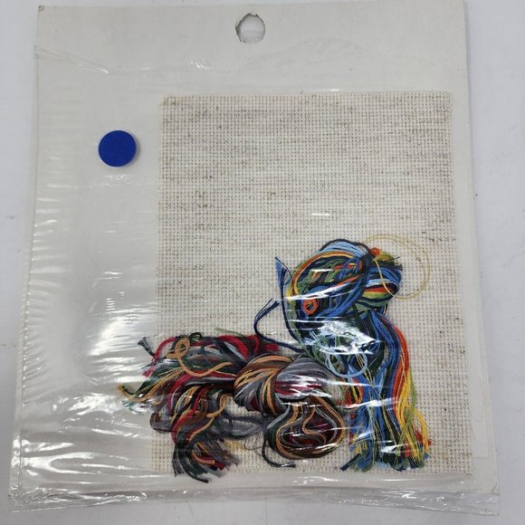 Fishing Saying Kit Cross Stitch #5263 Fish Poles Lures Make Up Lies 9”X 12” OPEN - Picture 2 of 4